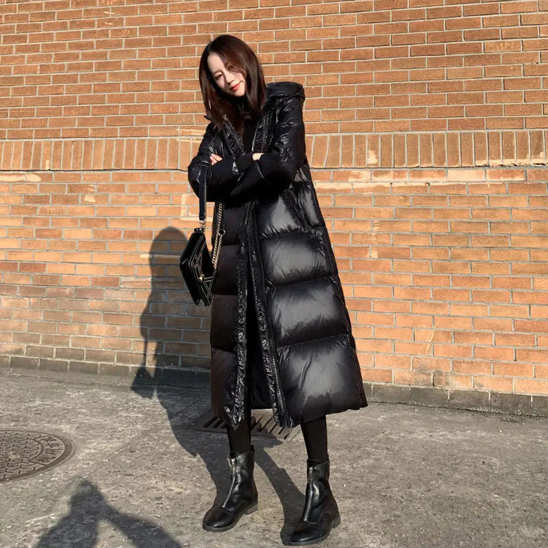 Women's Hooded Parka Coat - Waterproof Winter Jacket