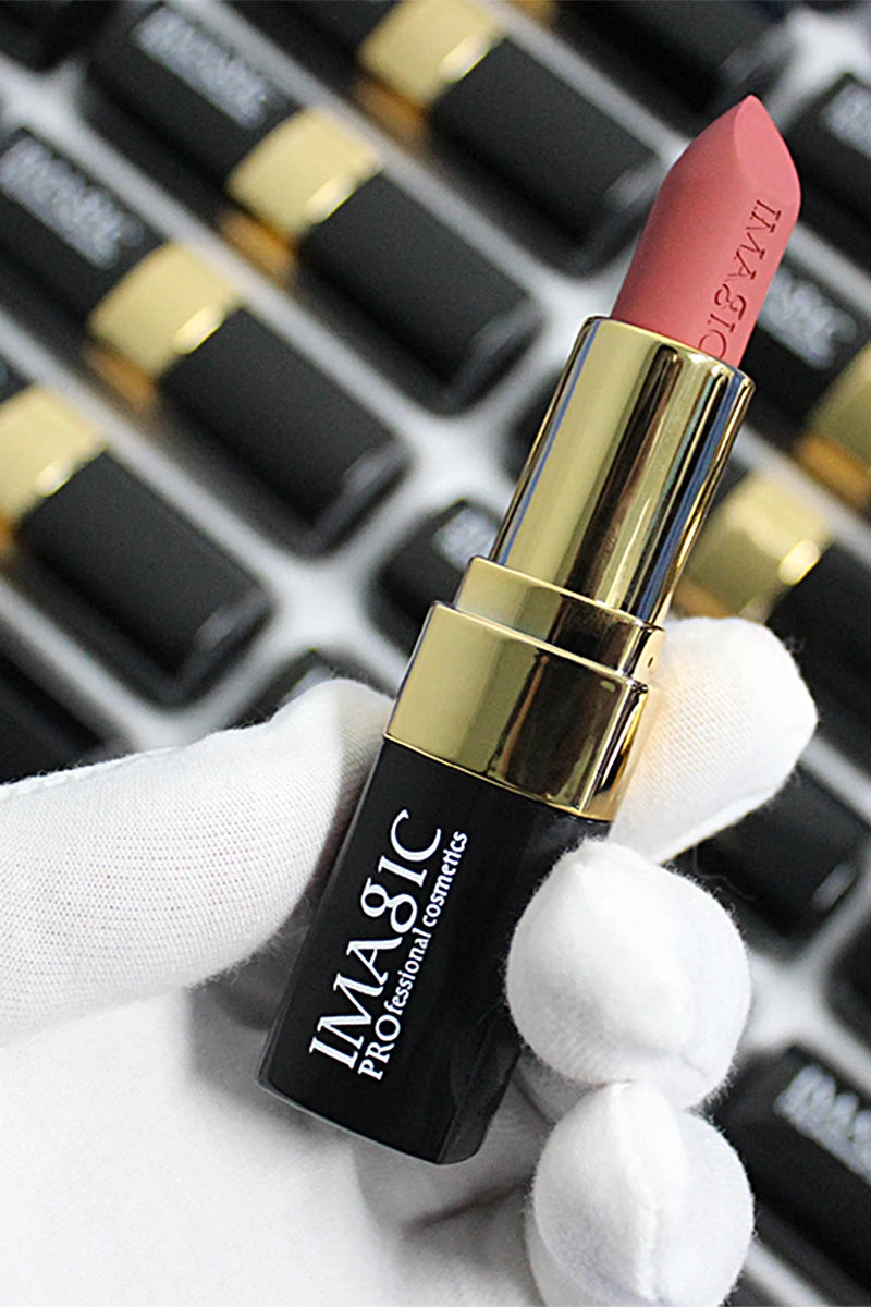 IMAGIC Matte Lipstick - Waterproof Long-Lasting Velvet Finish (12 Colors)