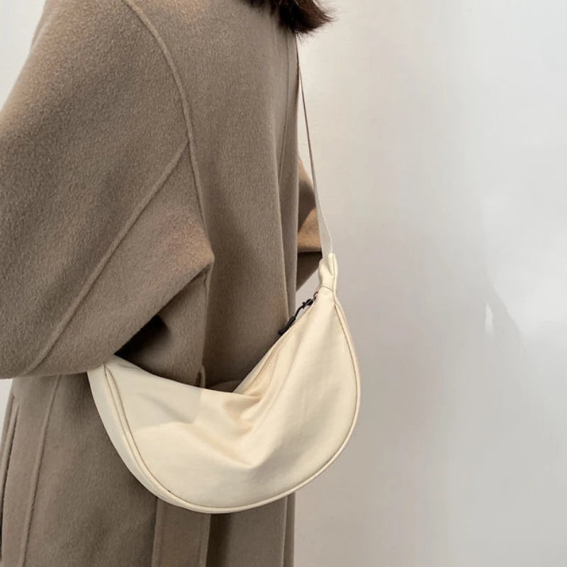 Women's Nylon Crossbody Satchel Bag